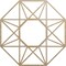 Ekena Millwork Guardian Wood Fretwork Pierced Ceiling Medallion, Birch, 30"OD x 11 5/8"ID x 3/8"T CMWP30X30X0375GDBI - alternate 1